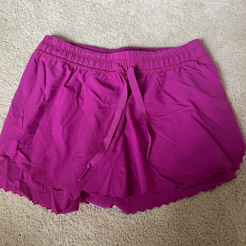 RARE pink lululemon shorts